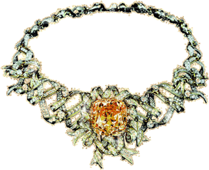 Gif animé bijoux collier